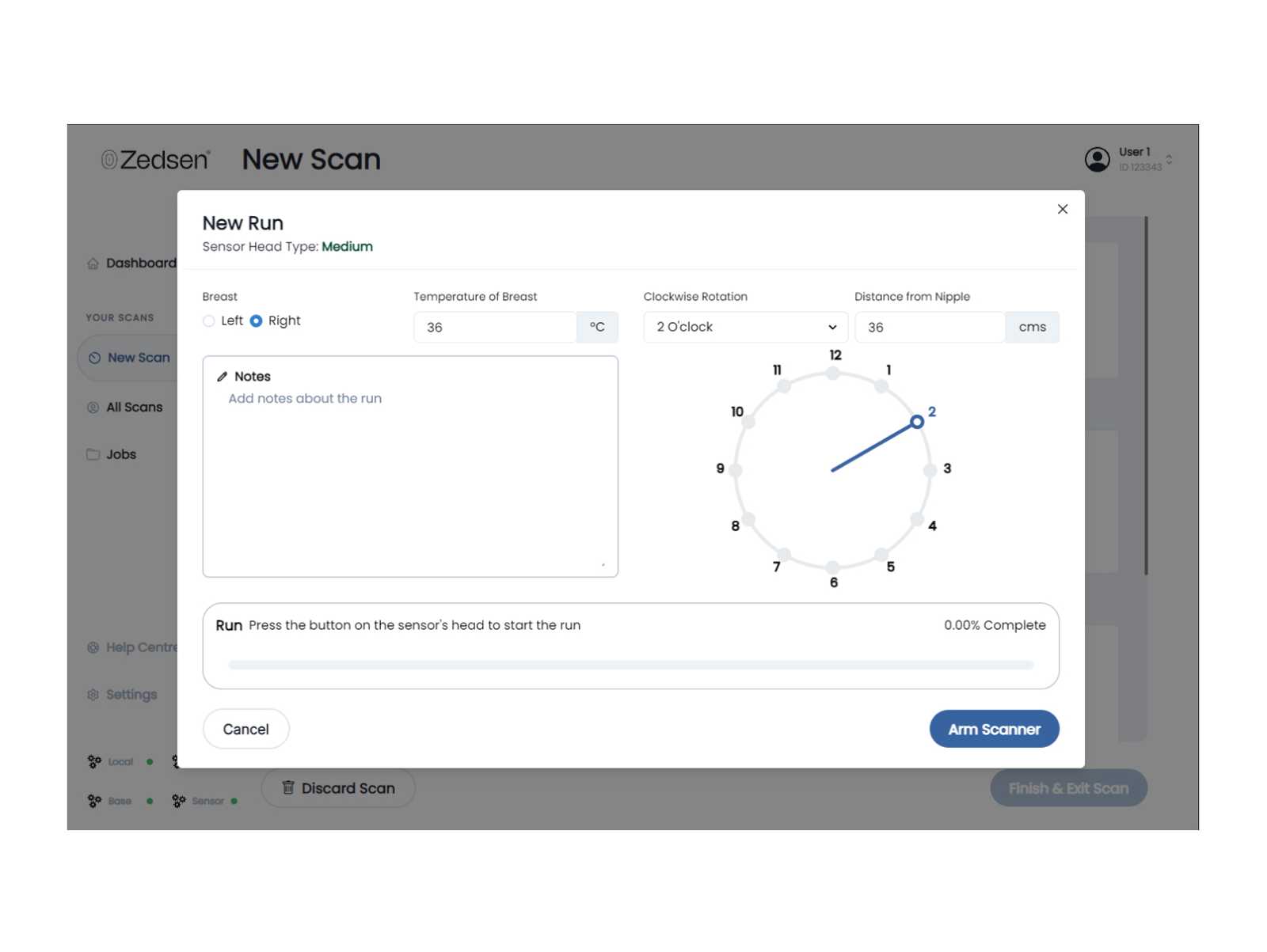 Z scanner software application